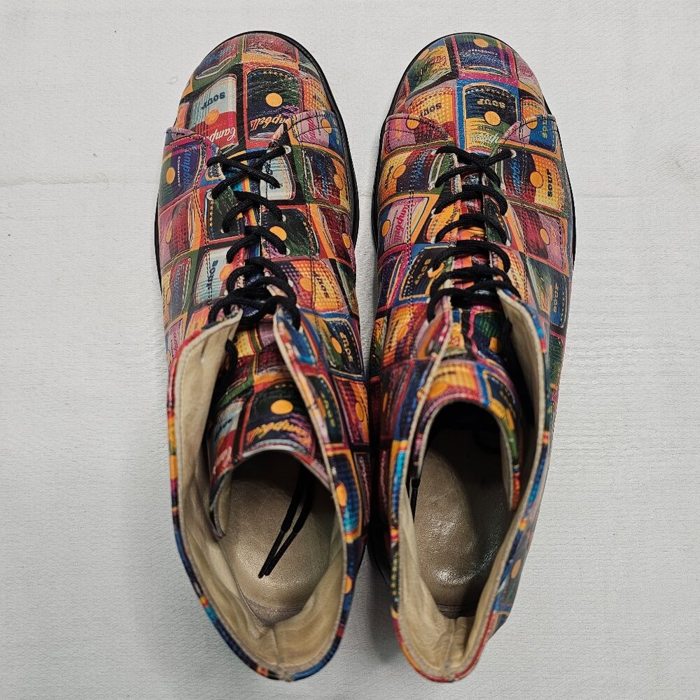 Icon Shoes Andy Warhol Campbell's Soup Cans 50th Anniversary Unisex Size M6 - W8 - Picture 7 of 14